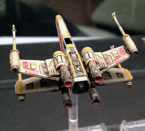 Custom, Fantasy Flight, Miniatures Game, XWing engine details